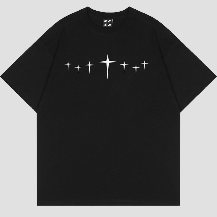 Cross Tee – Black